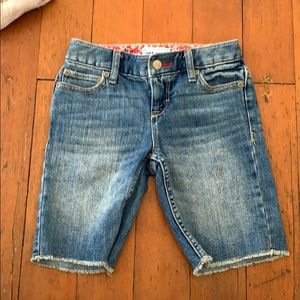 Brand New Girls Old Navy Denim Cut Off Shorts